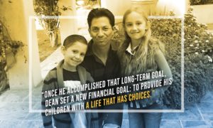 Dean Graziosi with his children