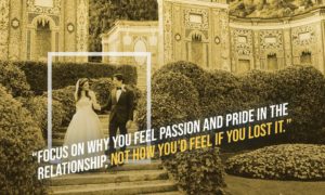 Dean Graziosi and his wife wedding photo in Italy