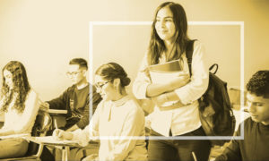 classroom of students