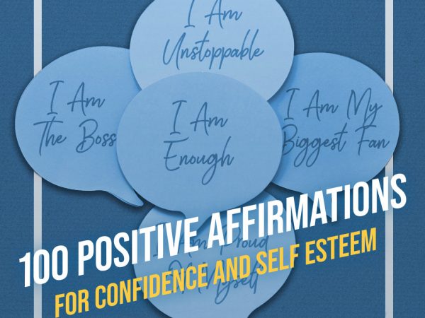 sticky notes with affirmations